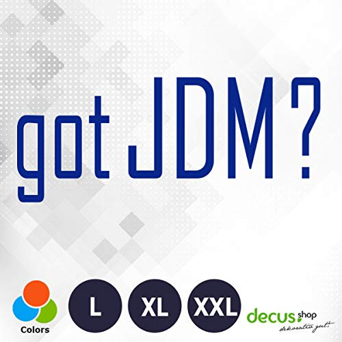 Decus GOT JDM XXL 1896 (blau) // Sticker OEM JDM Style Aufkleber
