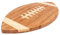 40YARDS American Football Brettchen aus Bambus-Holz für Frühstück, Abendbrot oder als Schneidebrett (30 x 17 cm) - Geschenk für Football Fans oder als Party Deko