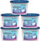 EPISENT Dehumidifier 500ml - Pack of 5, Disposable Moisture Absorbers for Damp, Mould, Mildew & Condensation, Odour-Free Humidity Control Damp Traps for Home, Bedroom, Wardrobe, Garage & Caravan