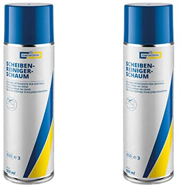 CARTECHNIC 2X Scheibenreiniger Schaum Glasschaumreiniger Schaumreiniger 500 ml