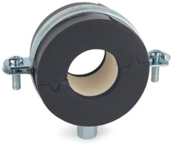 INDEX Collier de serrage thermique 19 mm - Zingué Ø64 - Boite de 25 - Supportage des réseaux
