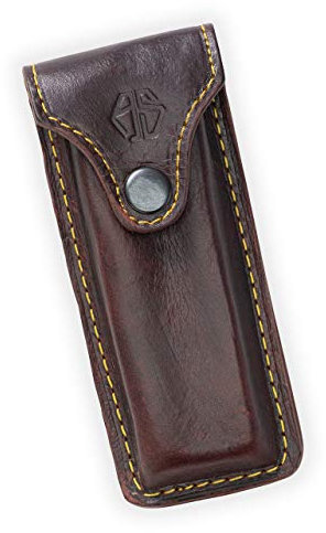 Angus Stoke Messertasche für Taschenmesser - Gürteltasche Echt-Leder-Etui - Gürtel Taschenmesseretui William (Farbe)