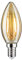 Paulmann 330028740 LED Lampe Kerze Filament E14 DC 24V 140lm 2W 1900K Gold dimmbar