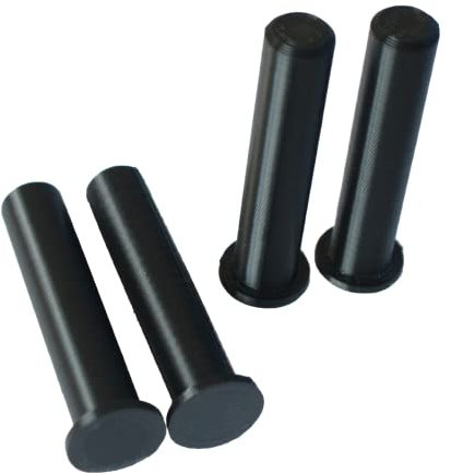 Replacement Worktop Jig Location Pegs Pins for Locating Router Routing Template 10 x 50mm Pack of 4, (AA1050)