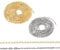 Zasvec Gliederkette Meterware 4 Meter Edelstahlkette Metallkette 1.0x4x12mm Büroklammern Kette Ringkette Kettenglieder für DIY Herstellung Zubehör Gold und Silber
