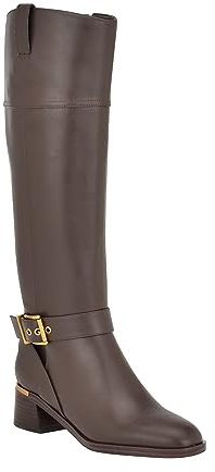 GUESS Eveda, Stivali ad Altezza Ginocchio Donna, caffè 200, 39.5 EU