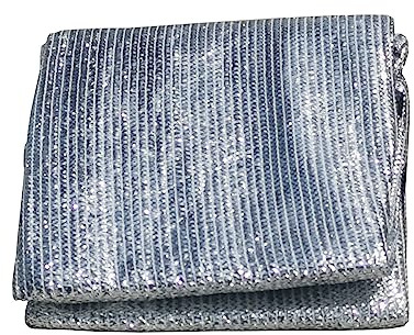 Sonnensegel 3x4m 4x5m 4x6m Aluminium Schattennetz Gewächshaus Mesh, UV-Beständig Auto Sonnenschirm Abdeckung Schattenstoff Sonnenschutz Gartensichtschutz Gewebe für Garage, Auto, Hühnerstall, Hunde (