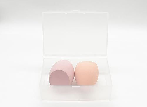 Sprigold Transparente Reise-Wattepads/Tupfer, große Kapazität, Aufbewahrungsbox aus PP-Material, schönes Design, vielseitig einsetzbar, feuchtigkeits- und staubdicht (Reiseorganizerbox)