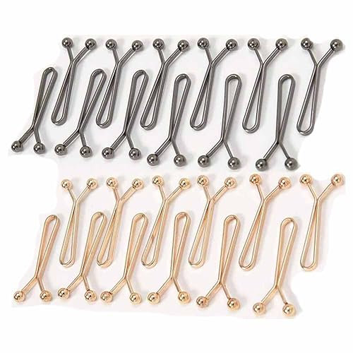 Leadigol Pinces pour écharpe, châle, écharpe, pinces multicolores pour hijab, broche simple et sûre pour femme, Métal, Sans pierre précieuse