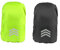 2 PCS Fundas de Lluvia para Mochilas (18-30L), Funda Impermeable para Bolsas Escolares, Cubierta de Mochilas a Prueba de Polvo, Protector de Mochila con Rayas Reflectantes, Cobertor Lluvia Mochila