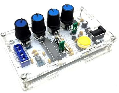 MIUYTRN MAX038 Generatore di segnale Kit fai da te 1Hz-20MHz Generatore di funzioni Generatore di amplificatori operazionali ad alta velocità Sinusoidale/rettangolare/a dente di sega(MAX038)