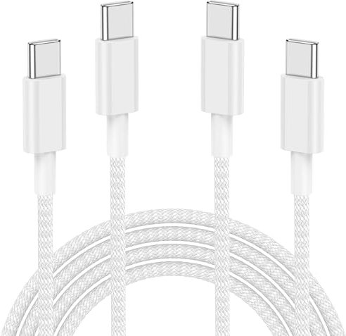 USB C to C Charger Cable 3M, 2Pack 60W Long Apple USB C Fast Charging Cable 10ft for iPhone 16/16 Pro/16 Pro Max/15/15 Pro/15 Plus, MacBook, iPad Pro Air/Mini/6Gen/Samsung