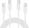 USB C to C Charger Cable 3M, 2Pack 60W Long Apple USB C Fast Charging Cable 10ft for iPhone 16/16 Pro/16 Pro Max/15/15 Pro/15 Plus, MacBook, iPad Pro Air/Mini/6Gen/Samsung