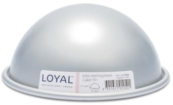 Loyal Elite Cake Pan Ball Pan Ø15cm, Baking Tin, Optimal for Baking Round Cakes in a Ball Shape, Non-Stick Coating, Even Heat Distribution - Ø 15 cm