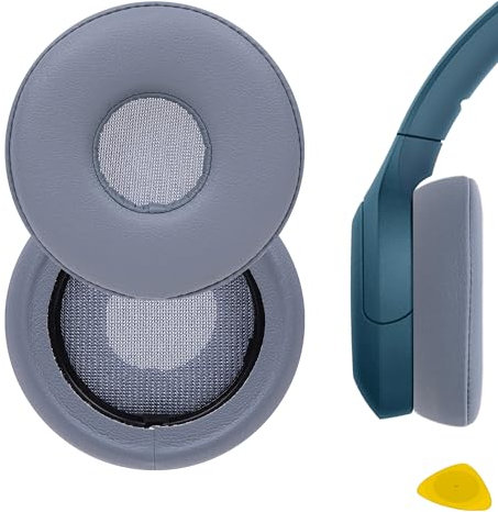 Geekria QuickFit - Cuscinetti auricolari di ricambio per cuffie wireless Sony WH-H810, colore blu