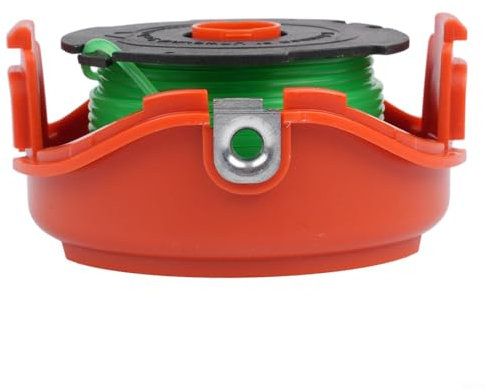 Entgoinggo Set di tappi e filo per decespugliatore 90583594, per trimmer Black& Decker GL7033 GL8033 GL9035, facile da installare, senza attrezzi, arancione