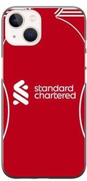 Liverpool 2025/2026 Home Football Shirt Hard Silicone Rubber Phone Case Cover for iPhone 7 8 XR 11 12 13 14 15 16 SE (choose model in order detials) (iPhone SE 2020 & SE 2022)