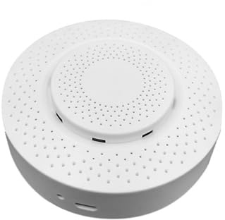 Gas Detector, Tuya WIFI Smart Air Box Carbon Dioxide Detector CO2 Gas Sensor Formaldehyde VOC Temperature Humidity for Work, Home