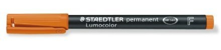 STAEDTLER Lumocolor Permanent-Marker 318F, orange VE=1