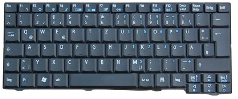 TC Tastatur Acer Aspire One 531, Aspire One 531H, Aspire One A110, Aspire One A150 Series DE NEU