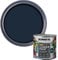 Ronseal RSLGPBLKB250 GPBLKB250 Garden Paint Black Bird 250ml, 250 ml