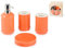 H&H Set Da Bagno 4 Pezzi Ceramica Milano