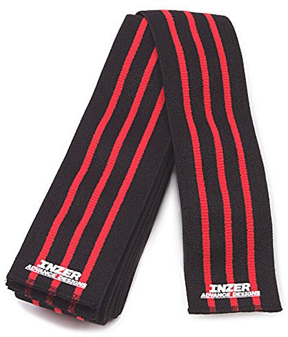 Inzer – Vendaje para Rodillas Hierro Z – Powerlifting Levantamiento de Pesas Envuelve (par)