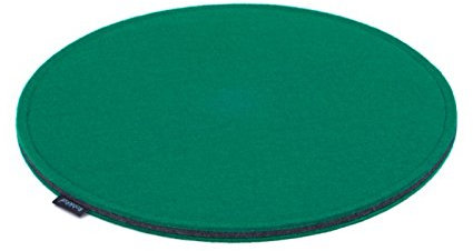 Rob&Raf Sitzkissen 40cm Sitzauflage Stuhlauflage Filzauflage Filz Grün 3 Schichten Rund Modern 11mm Stuhl Garten Zuhause