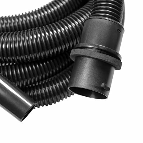 vhbw Tuyau d'aspirateur compatible avec Kärcher NT 27/1 ME, NT 301, NT 35 Tact, NT 35 Tact BS, NT 35 Tact Te, NT 35/1 aspirateur - noir