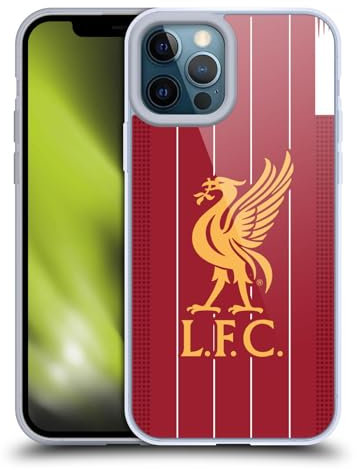 Head Case Designs Offizielle Liverpool Football Club Home 2019/20 Kit Gelhülle [Militärischer Schutzgrad] Kompatibel Mit Apple iPhone 12 Pro Max Und Kompatibel Mit MagSafe