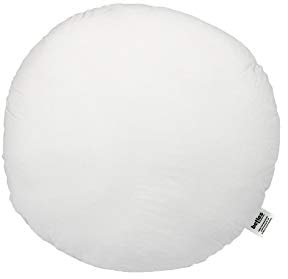 beties PublikFree Kopfkissen rund ca. Ø 40 cm Kissenfüllung Allergiker-Kissen Allergikergeeignet Kissen Schlafkissen Weich Polyester-Faserbällchen Bezug 100% Baumwolle