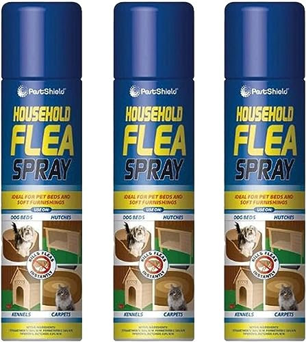 SDMAX Tick & Flea Repellent Spray For Animals, Repellent Spray, Long-Lasting Protection, Non-Staining Formula, Versatile Spray, 200ML (3 Pcs)