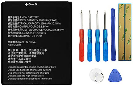 Swark Li3826T43P4h705949 Batteria compatibile con ZTE Blade A5 2019 Smart Mobile Phone con strumenti