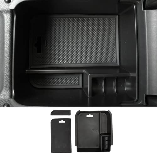 CDEFG Mittelkonsole Armlehne Aufbewahrungsbox kompatibel mit VW Touran 2 5T 2015+ Armlehnen Organizer Handschuhfach Multifunktionaler Aufbewahrung Auto Center Console Tray Innenraum Zubehör