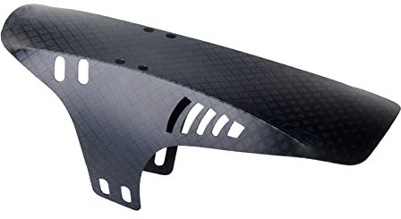 Mountainbike Schutzblech, MoreChioce Universal Fahrradschutzblech Tragbar Spritzschutz Verstellbar Fahrrad Kotflügel Kohlefaser Muster Rennrad Kotflügel Vorne Hinten MTB Kotschützer Fender,#C