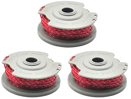 CDIYTOOL Gardena 5306-20 Ersatz-Trimmerspule 1,65 mm Spule für Gardena Turbo Trimmer SmallCut 300, Gardena Turbo Trimmer Art 8844 & Art 8845 (3 Stück)