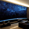 YXTSmurals Blu Cielo Stellato Stelle Carta Da Parati Effetto 3D Fotomurale - Fotografica Fotomurali Decorazione Dell'Ufficio Della Camera Da Letto Del Salone, Pvc Hd Fotomurali Poster