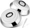 Joyfair Set di 2 cupole per fondere formaggio in acciaio inox, 30,5 cm, copertura per hamburger, per grigliare grigliate, campeggio all'aperto, teppanyaki con parte superiore piatta, manico resistente