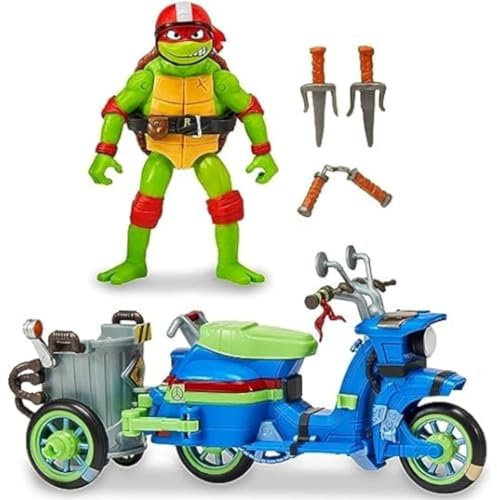 Ninja Turtles - TMNT Fahrzeug, TU803, Mehrfarbig