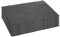 Acan Tradineur - Pack de 6 Platos de Pizarra Rectangular, Bandeja para hosteleria, Servicio y degustación, Canto rústico, Tabla de Piedra Natural para Servir Aperitivos - 40 x 30 cm