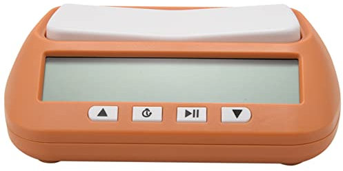 Cucioki Chess Clock, Digital Chess Timer & Game Timer, 3-In-1 Multipurpose Portable Professional Clock Yellow