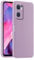 HULLIN Custodia per Telefono in Silicone Colorato, Adatta per OPPO Find X5 Lite/OPPO Reno7 5G (6.43) - Erba Viola
