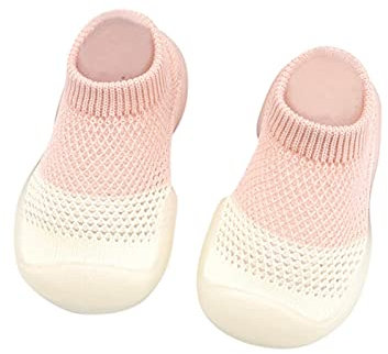 Lauflerner Schuhe Für Mädchen Junge Bodenschuhe Weicher Boden Bodensocken Krabbelschuhe Kinder Barfußschuhe Kinder Kinder Stricken Kinderschuhe Lauflernschuhe Mädchen Rutschfeste Sockenschuhe