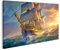 islandburner Prime Bild auf Leinwand Historisches Segelschiff See Bilder Wandbilder Poster