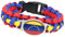 GONMFKM Pulsera De La Bandera De Venezuela De Moda: Pulsera Tejida Hecha A Mano Con Diseño De Boca De La Torre Patriota De Venezuela, Pulsera Colorida De La Bandera Nacional De Moda Para Mujeres, Ho