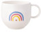 Villeroy & Boch – With Love Kaffeebecher Be Happy Weiß, Spülmaschinenfest, Mikrowellensicher, Kaffeetasse Regenbogen, Heißgetränkebecher, Tasse, Geschenk, Premium Porzellan