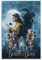 MOAUEBDY Poster Die Schöne und das Biest, dekoratives Gemälde, Leinwand, Wandposter und Kunstdruck, moderne Familienschlafzimmer-Dekoration, Poster, 20 x 30 cm