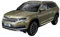 1 18 Für Volkswagen Skoda Karoq Statische Legierung Druckguss Modell Sammlung Auto Modell Dekoration Ornamente Modell Druckgussmodelle Motorfahrzeuge(Grün)