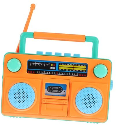 FRCOLOR Juguetes De Radio Simulado para Juguete De Educativo De rol para Jugar Casa o Parque Infantil
