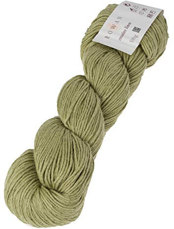 Rowan 9802143-00629 Handstrickgarn, Baumwolle, 50% Leinen, Apple, onesize